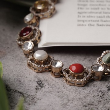 Yuvi  Silver Necklace