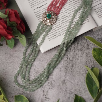 Classic Red & Green Bridal...